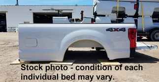 Used Truck Bed only 2017 Ford F250 8 ft OEM Long Bed Single Rear Wheel